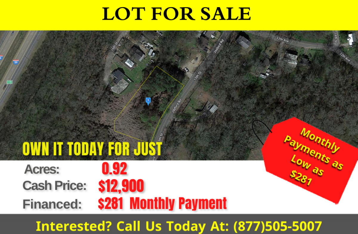 Picture of Residential Land For Sale in Birmingham, Alabama, United States