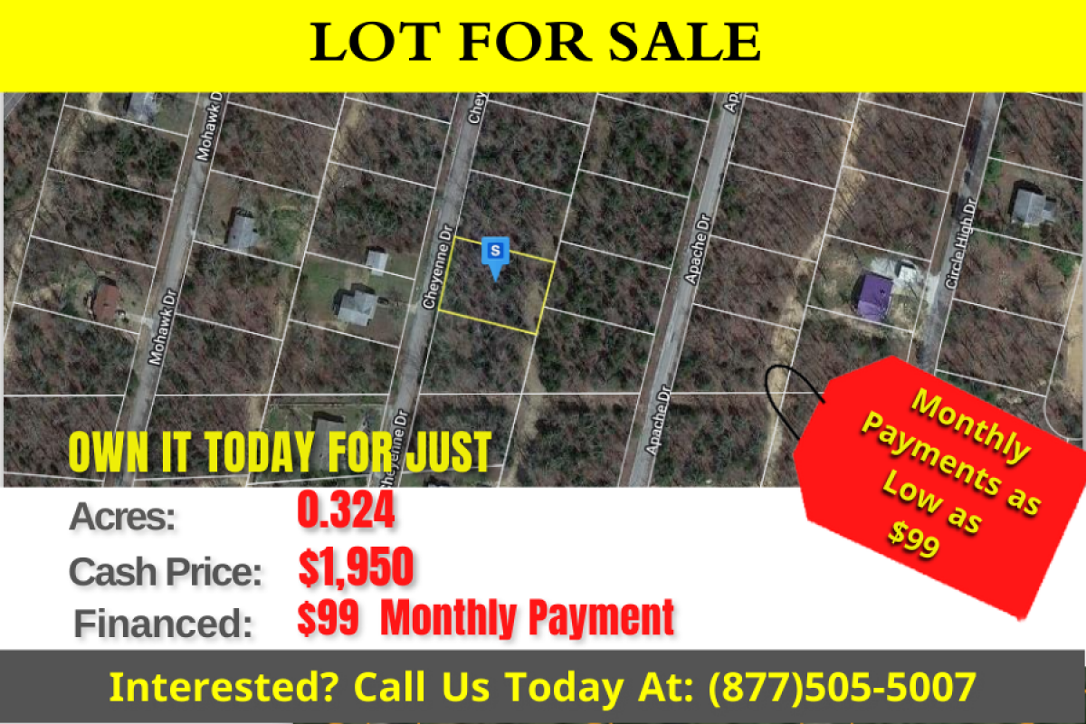 Picture of Residential Land For Sale in Horseshoe Bend, Arkansas, United States