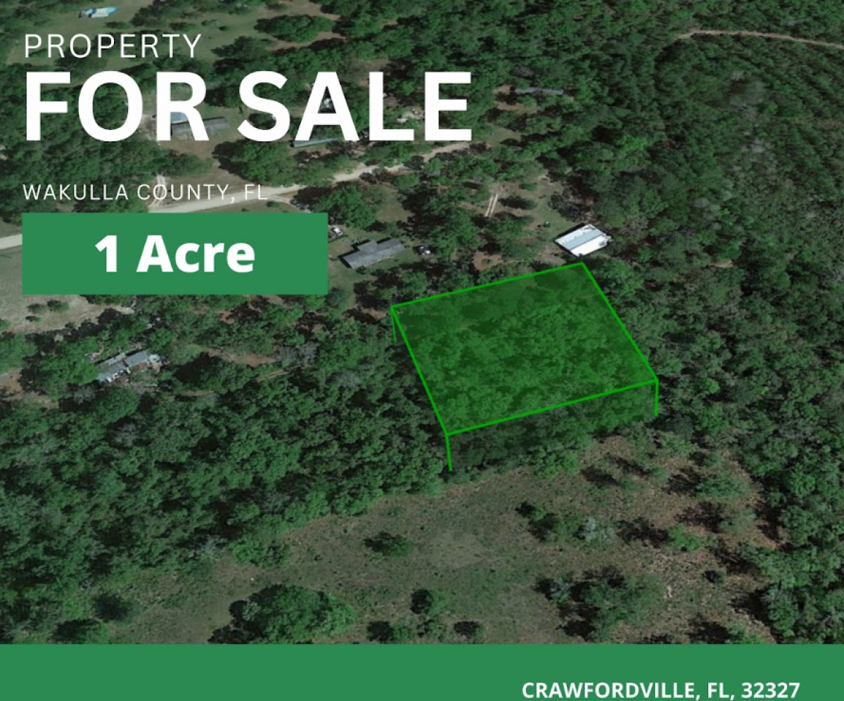 Picture of Residential Land For Sale in Crawfordville, Florida, United States