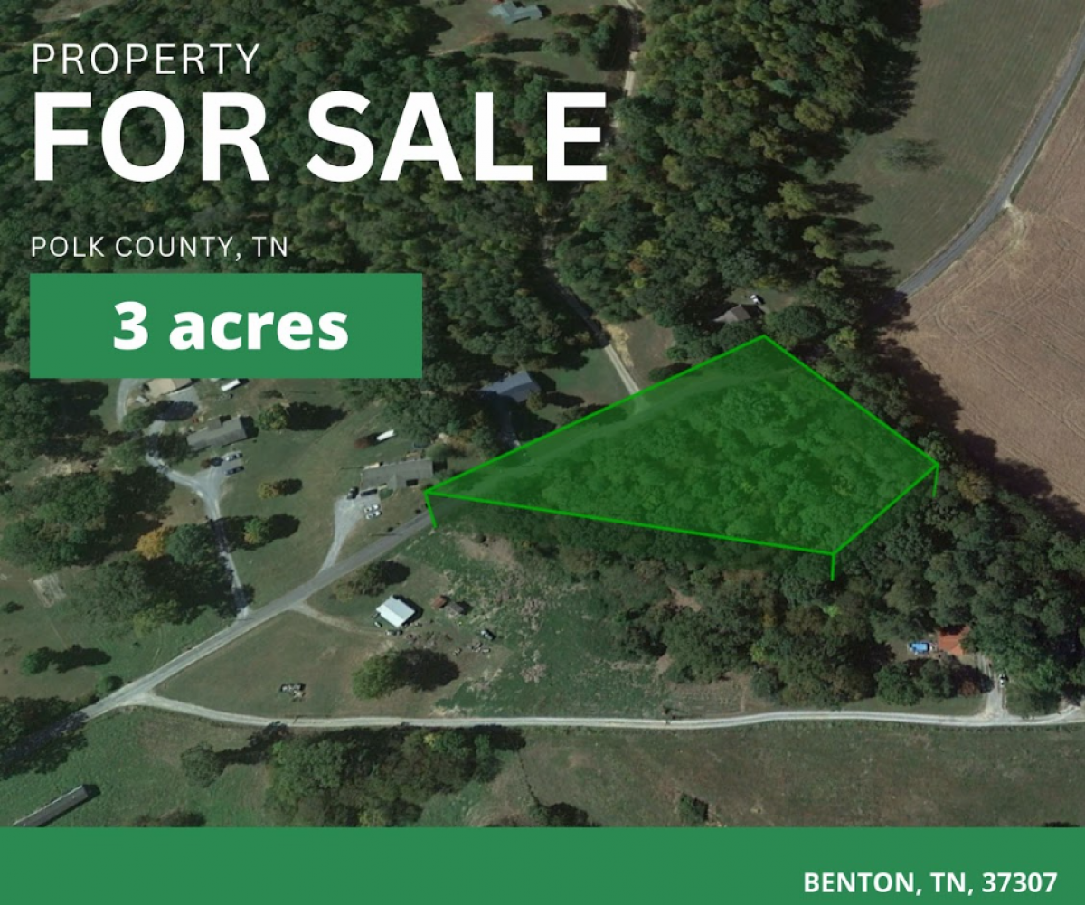 Picture of Residential Land For Sale in Benton, Tennessee, United States