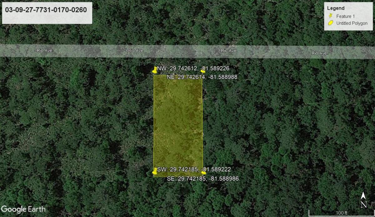 Picture of Residential Land For Sale in Palatka, Florida, United States