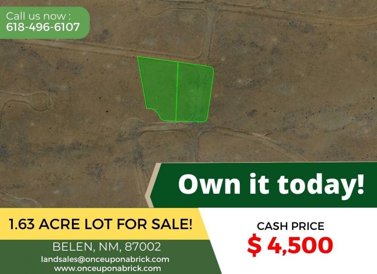 Picture of Residential Land For Sale in Belen, New Mexico, United States