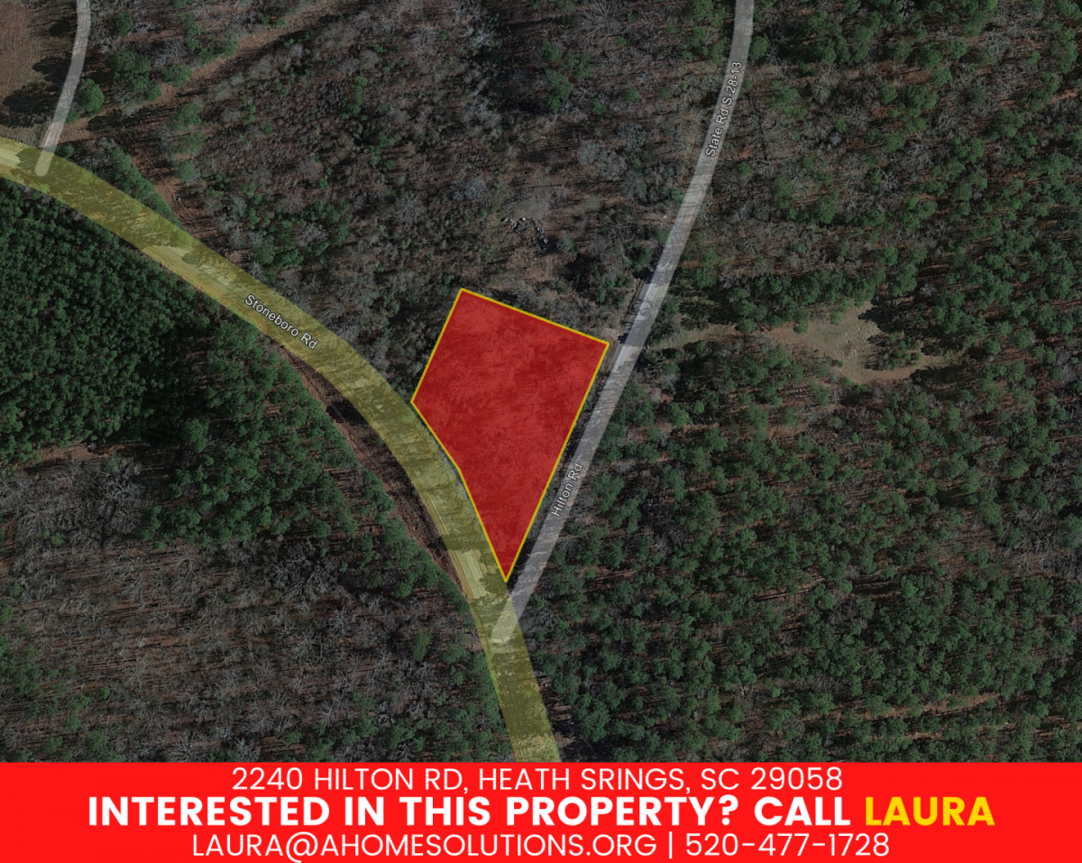 Picture of Residential Land For Sale in Heath Springs, South Carolina, United States