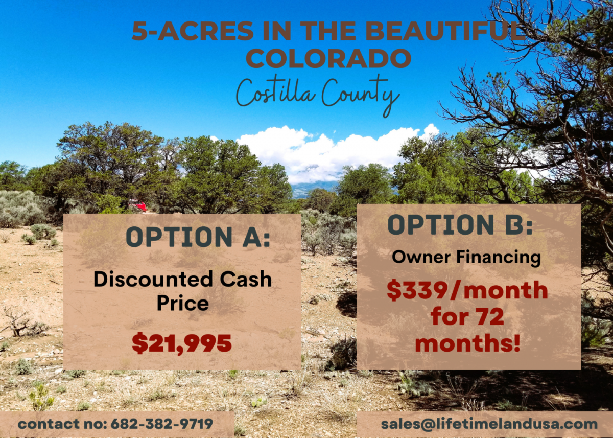 Picture of Residential Land For Sale in Blanca, Colorado, United States