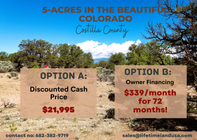 Residential Land For Sale in Blanca, Colorado