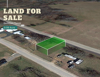 Residential Land For Sale in Quitman, Texas