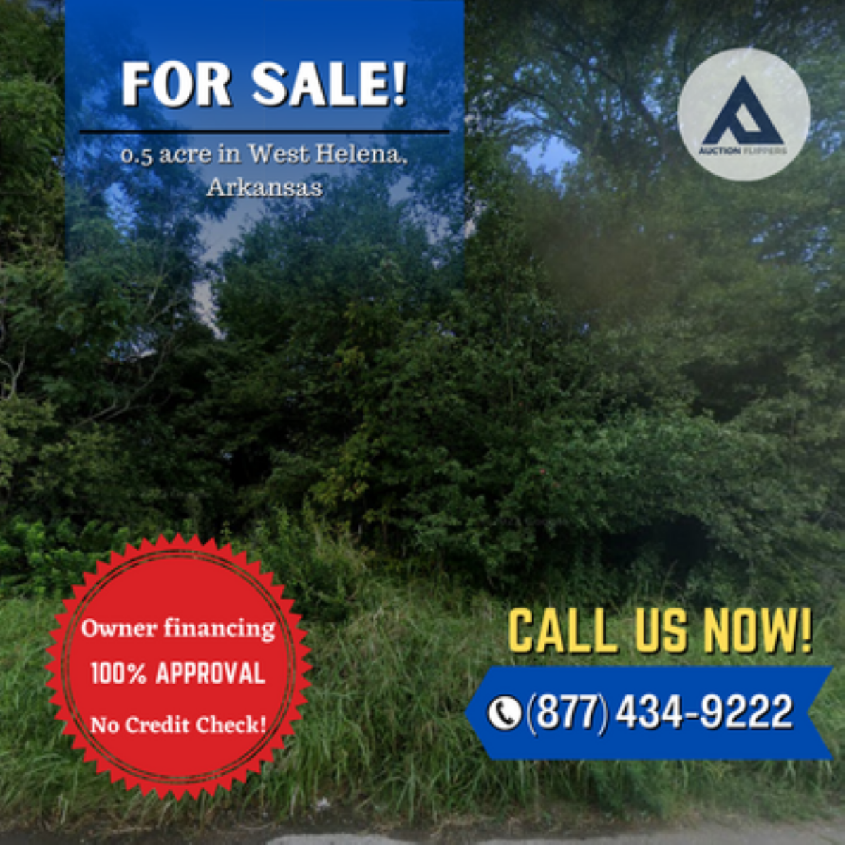 Picture of Residential Land For Sale in Helena-West Helena, Arkansas, United States