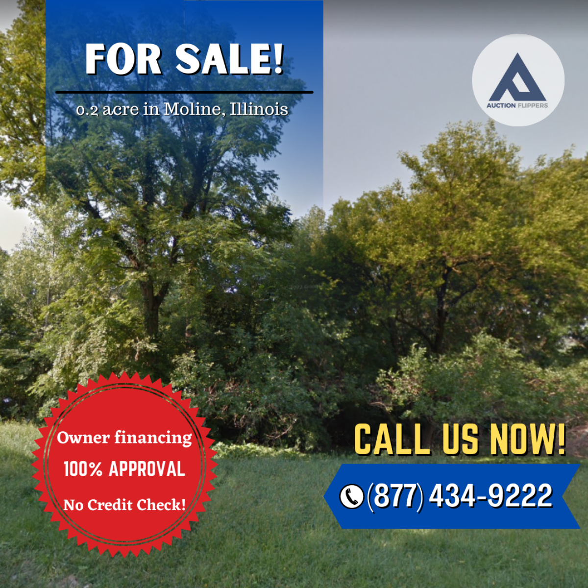 Picture of Residential Land For Sale in Moline, Illinois, United States