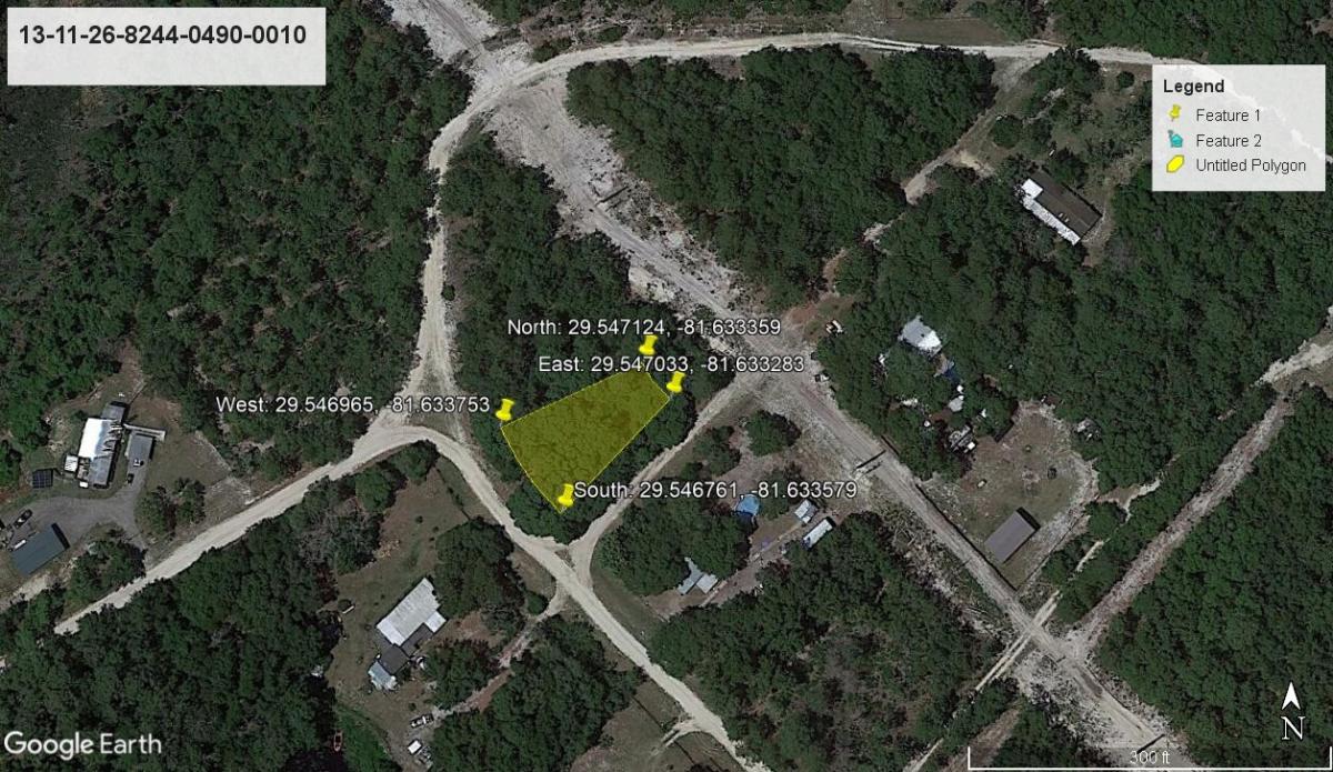 Picture of Residential Land For Sale in Satsuma, Florida, United States