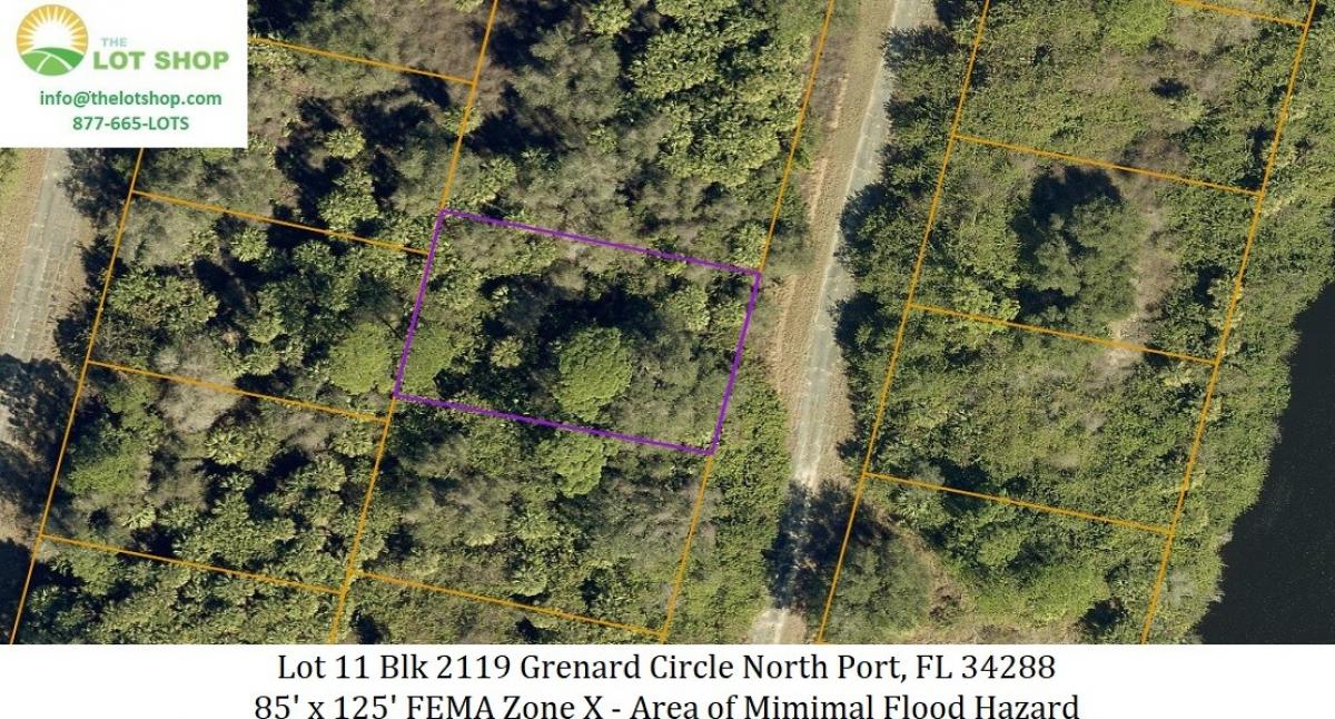 Picture of Residential Land For Sale in North Port, Florida, United States