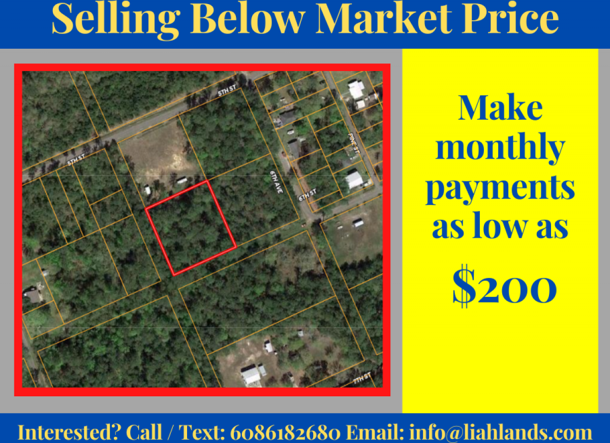 Picture of Residential Land For Sale in Pearlington, Mississippi, United States