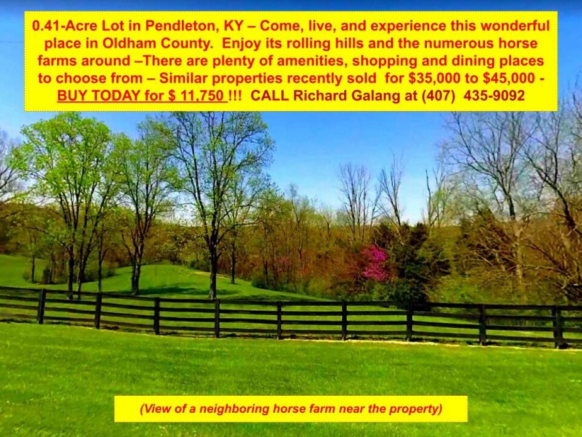 Picture of Residential Land For Sale in Pendleton, Kentucky, United States