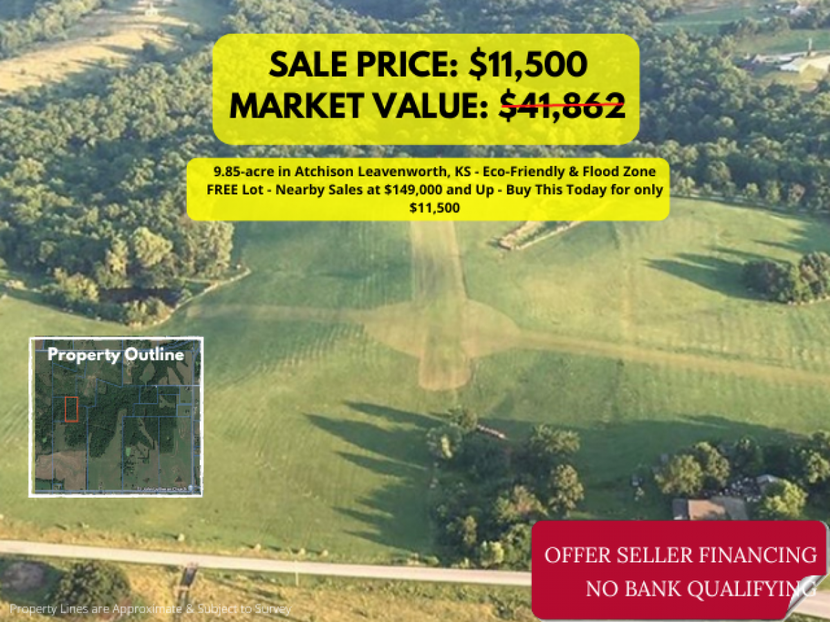 Picture of Residential Land For Sale in Atchison, Kansas, United States