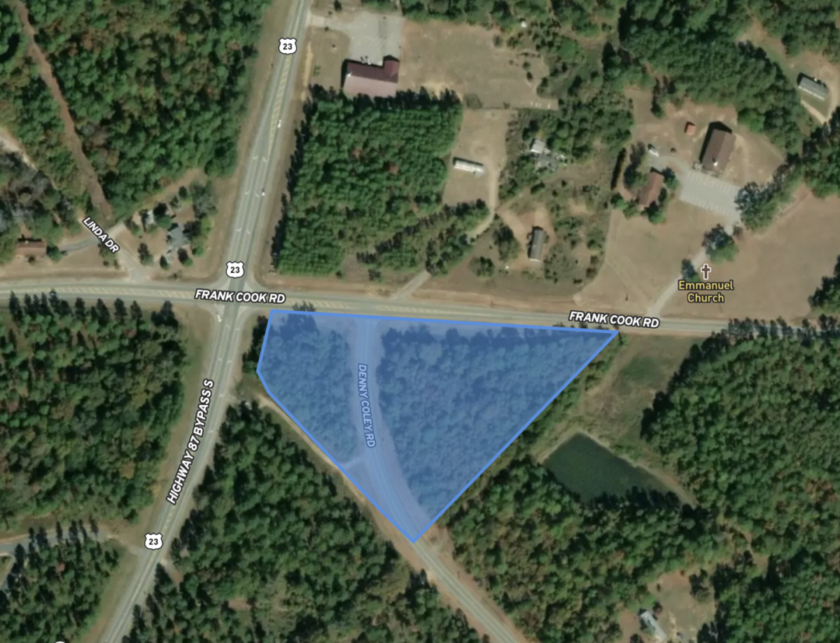 Picture of Residential Land For Sale in Cochran, Georgia, United States