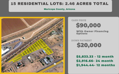 Residential Land For Sale in Aguila, Arizona