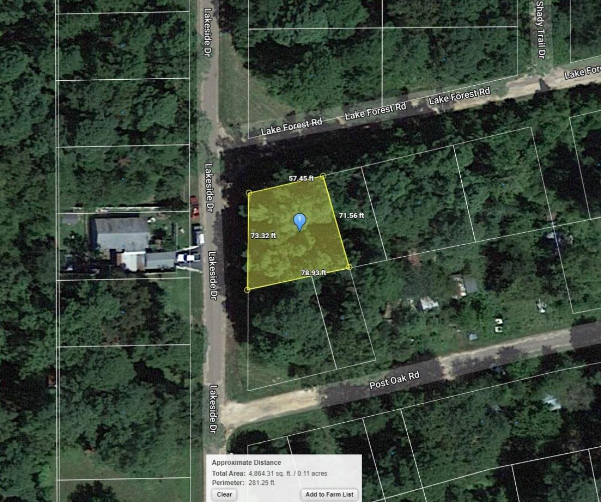 Picture of Residential Land For Sale in Jefferson, Texas, United States