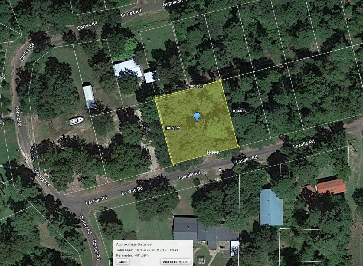 Picture of Residential Land For Sale in Jefferson, Texas, United States