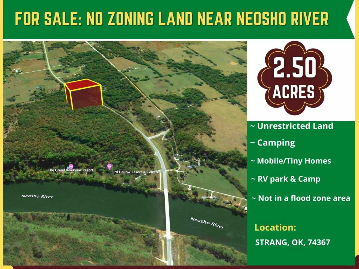 Picture of Residential Land For Sale in Strang, Oklahoma, United States