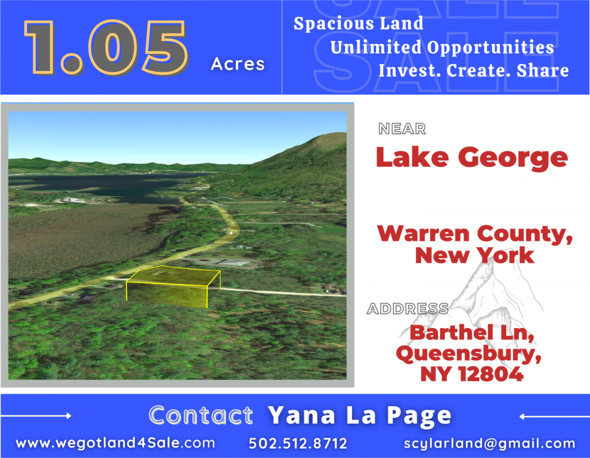 Picture of Residential Land For Sale in Queensbury, New York, United States