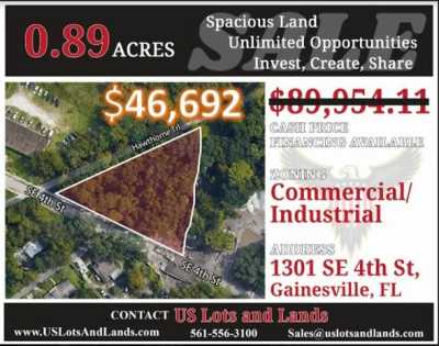 Residential Land For Sale in Gainesville, Florida