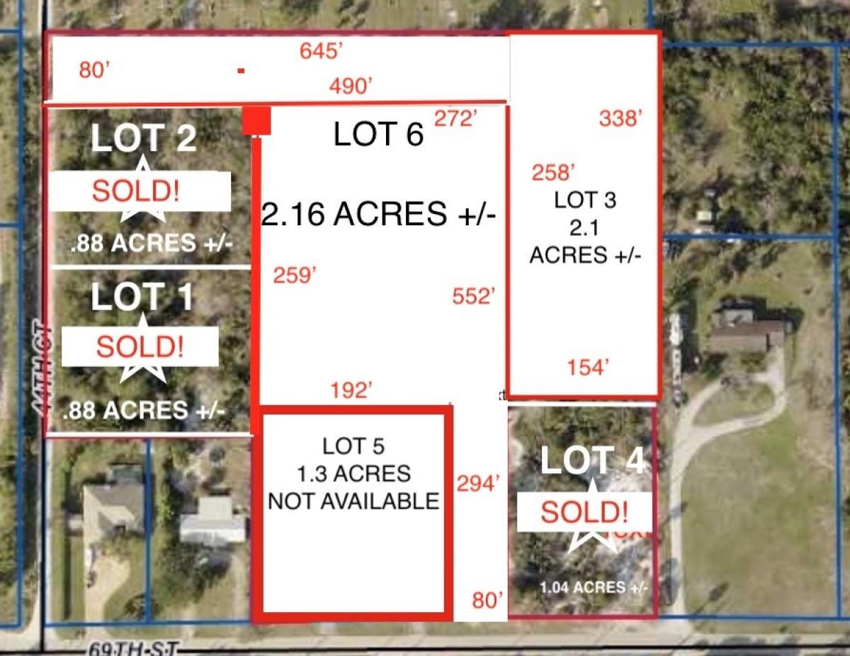 Picture of Raw Land For Sale in Vero Beach, Florida, United States