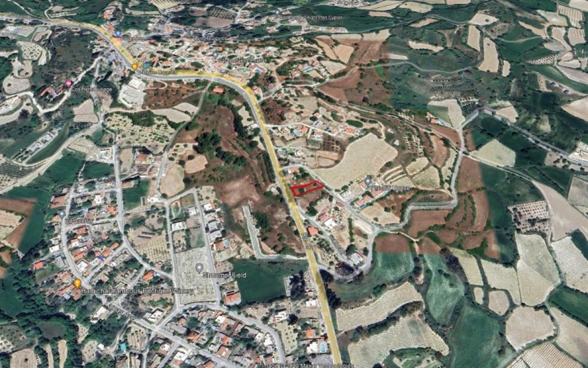 Picture of Residential Land For Sale in Stroumbi, Paphos, Cyprus