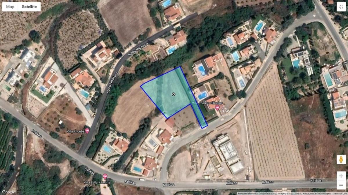 Picture of Residential Land For Sale in Pegia, Paphos, Cyprus