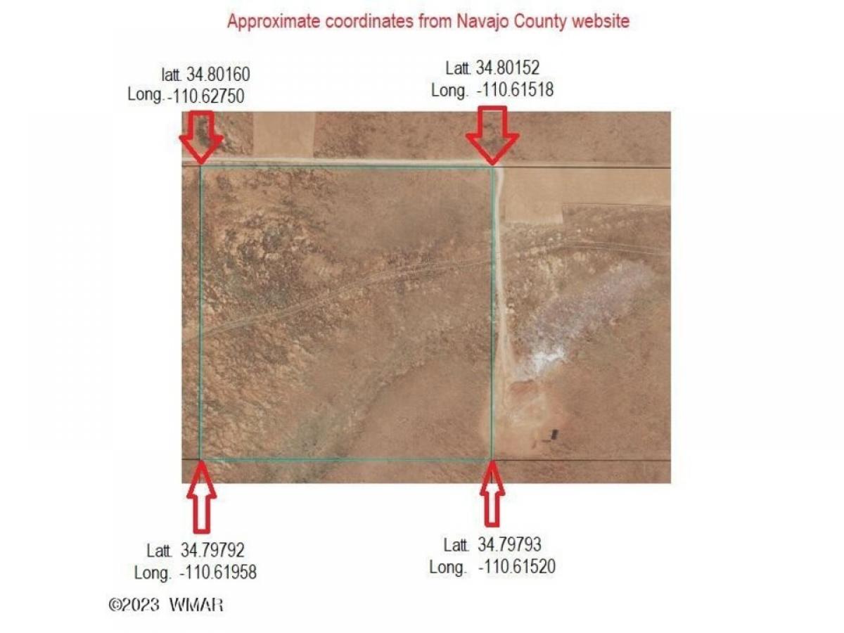 Picture of Residential Land For Sale in Winslow, Arizona, United States