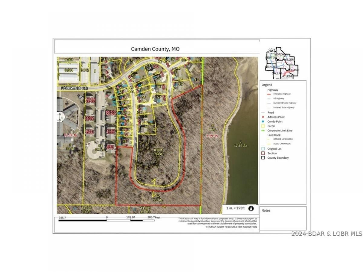 Picture of Residential Land For Sale in Osage Beach, Missouri, United States