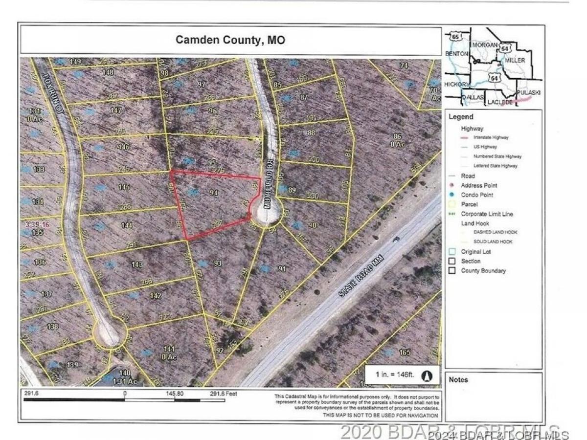 Picture of Residential Land For Sale in Porto Cima, Missouri, United States