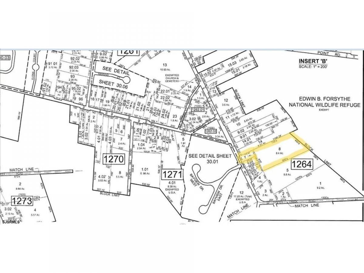 Picture of Residential Land For Sale in Leeds Point, New Jersey, United States