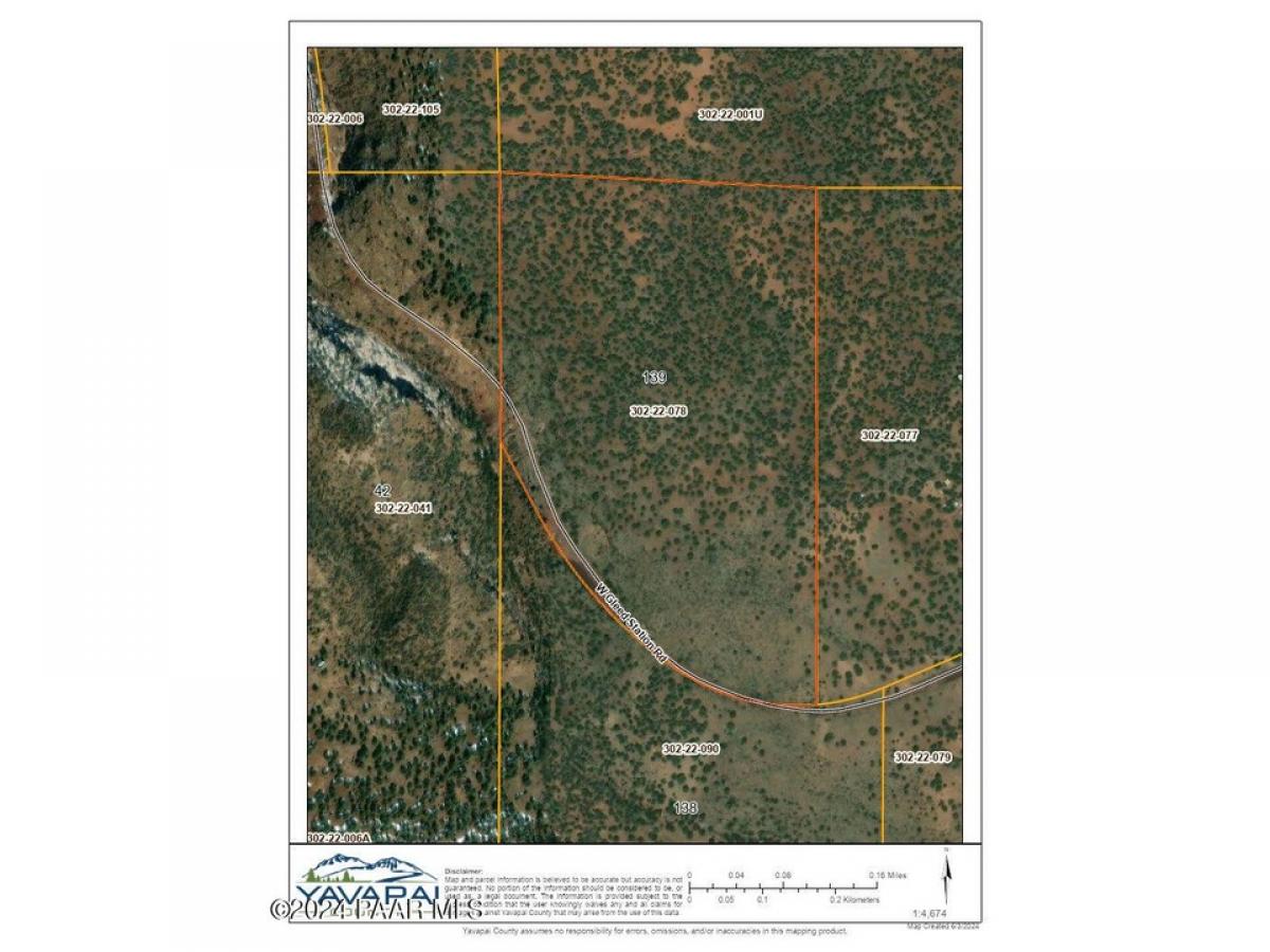 Picture of Residential Land For Sale in Ash Fork, Arizona, United States