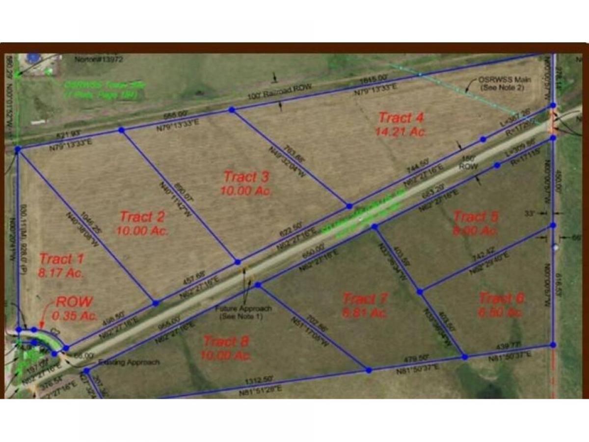 Picture of Residential Land For Sale in Murdo, South Dakota, United States