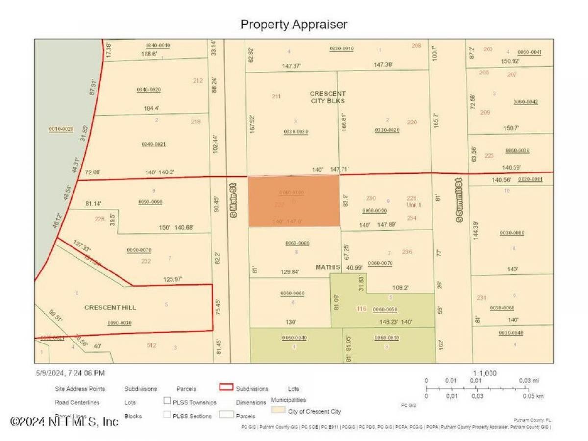 Picture of Residential Land For Sale in Crescent City, Florida, United States