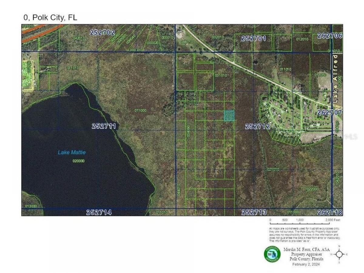 Picture of Residential Land For Sale in Polk City, Florida, United States