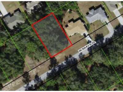 Residential Land For Sale in Citrus Springs, Florida