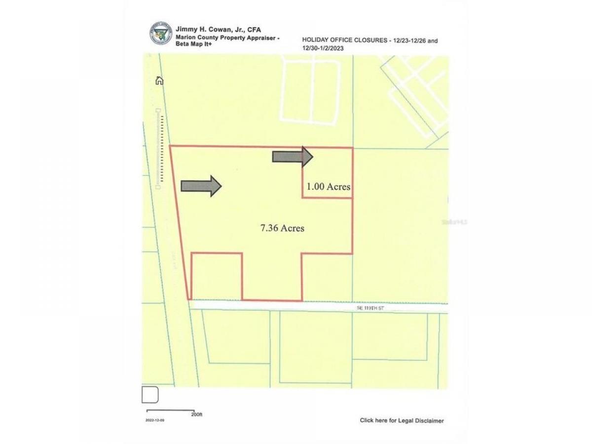 Picture of Residential Land For Sale in Belleview, Florida, United States