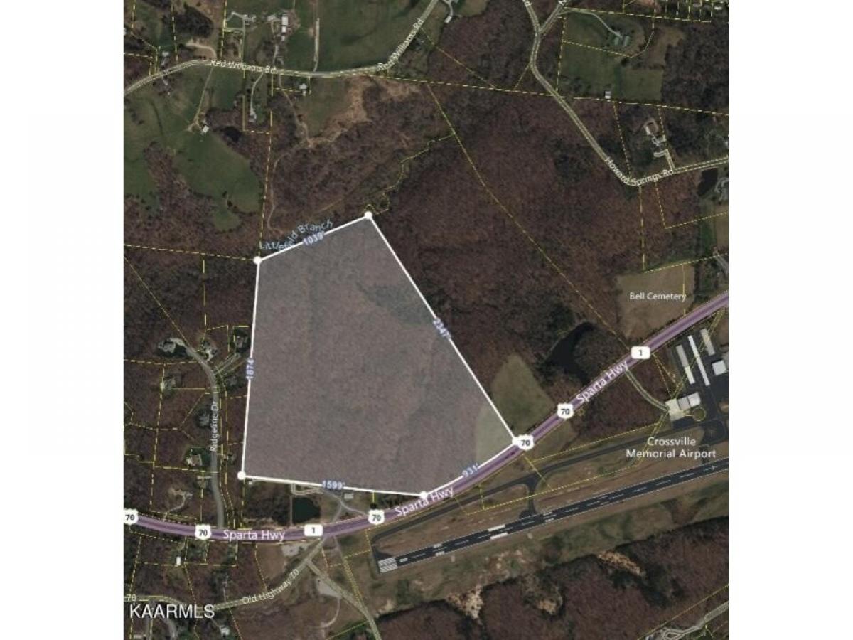 Picture of Residential Land For Sale in Crossville, Tennessee, United States