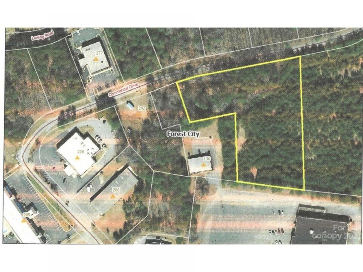 Picture of Residential Land For Sale in Forest City, North Carolina, United States