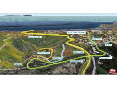 Residential Land For Sale in Malibu, California