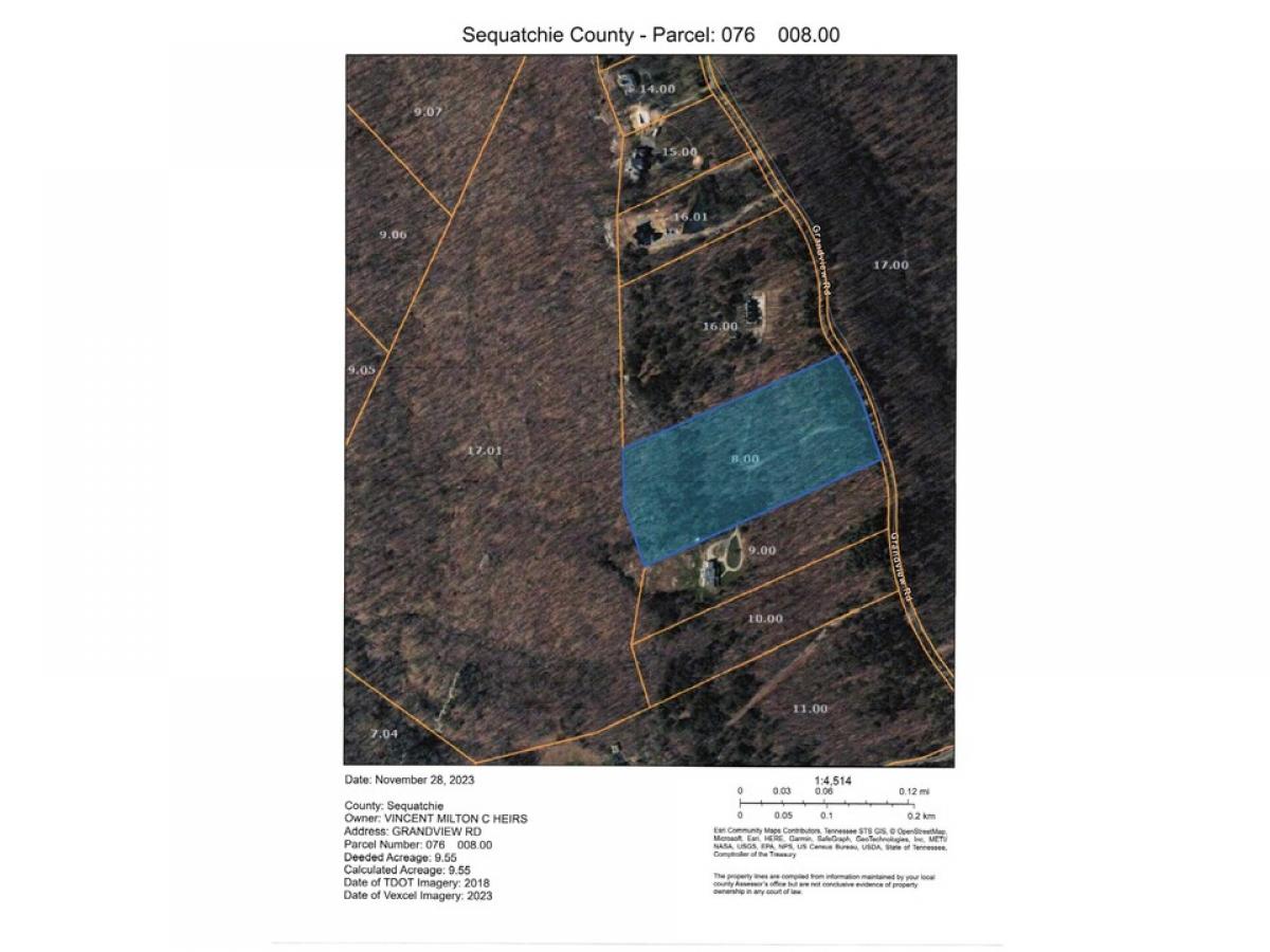 Picture of Residential Land For Sale in Signal Mountain, Tennessee, United States