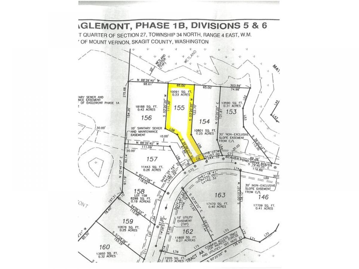 Picture of Residential Land For Sale in Mount Vernon, Washington, United States