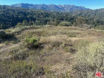 Residential Land For Sale in Topanga, California