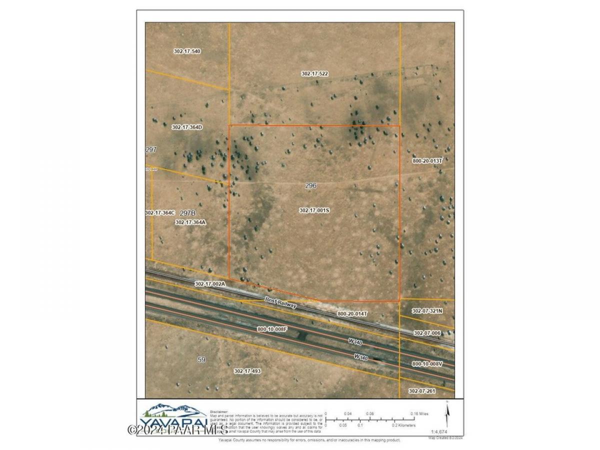 Picture of Residential Land For Sale in Ash Fork, Arizona, United States