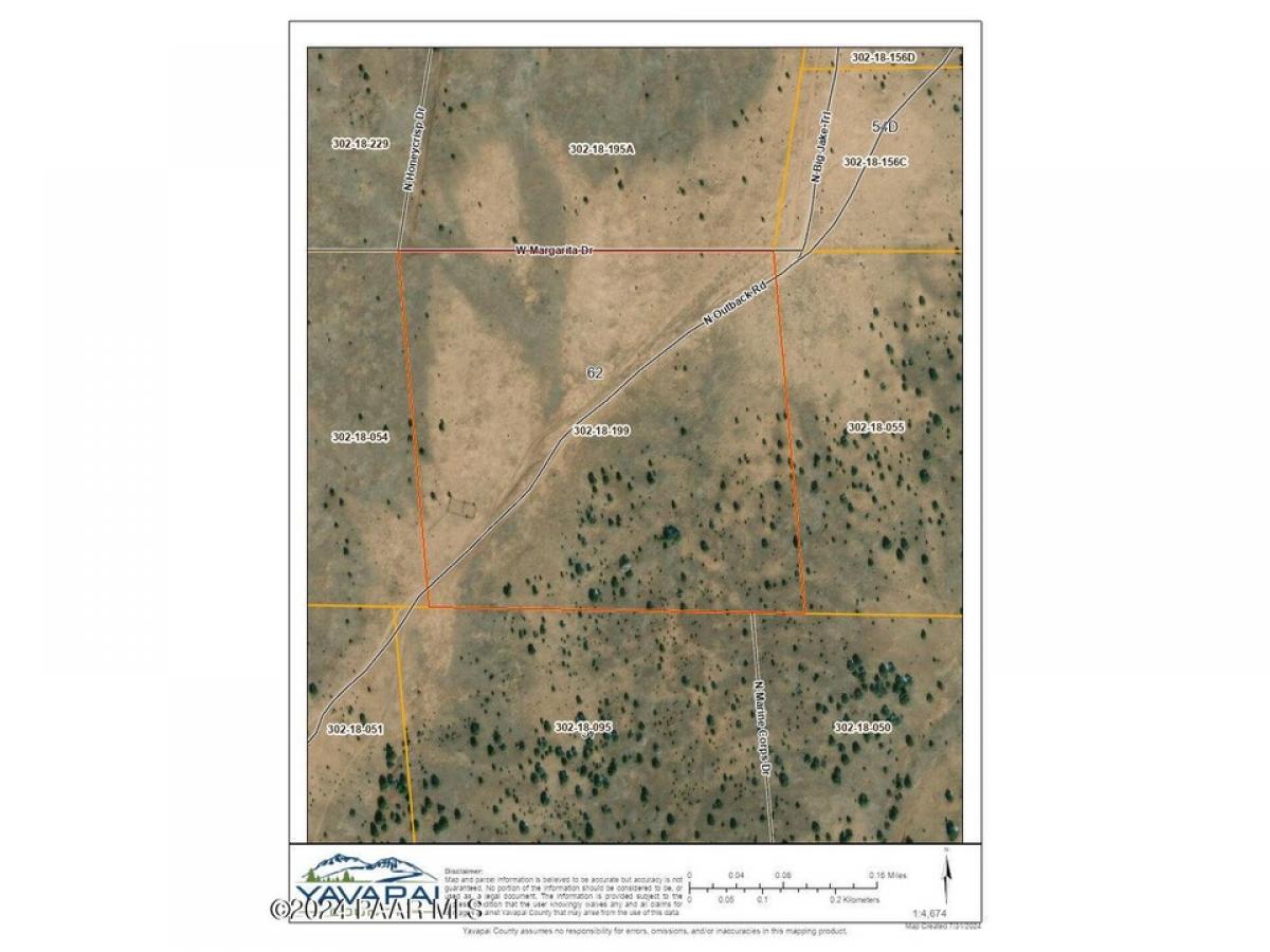 Picture of Residential Land For Sale in Ash Fork, Arizona, United States