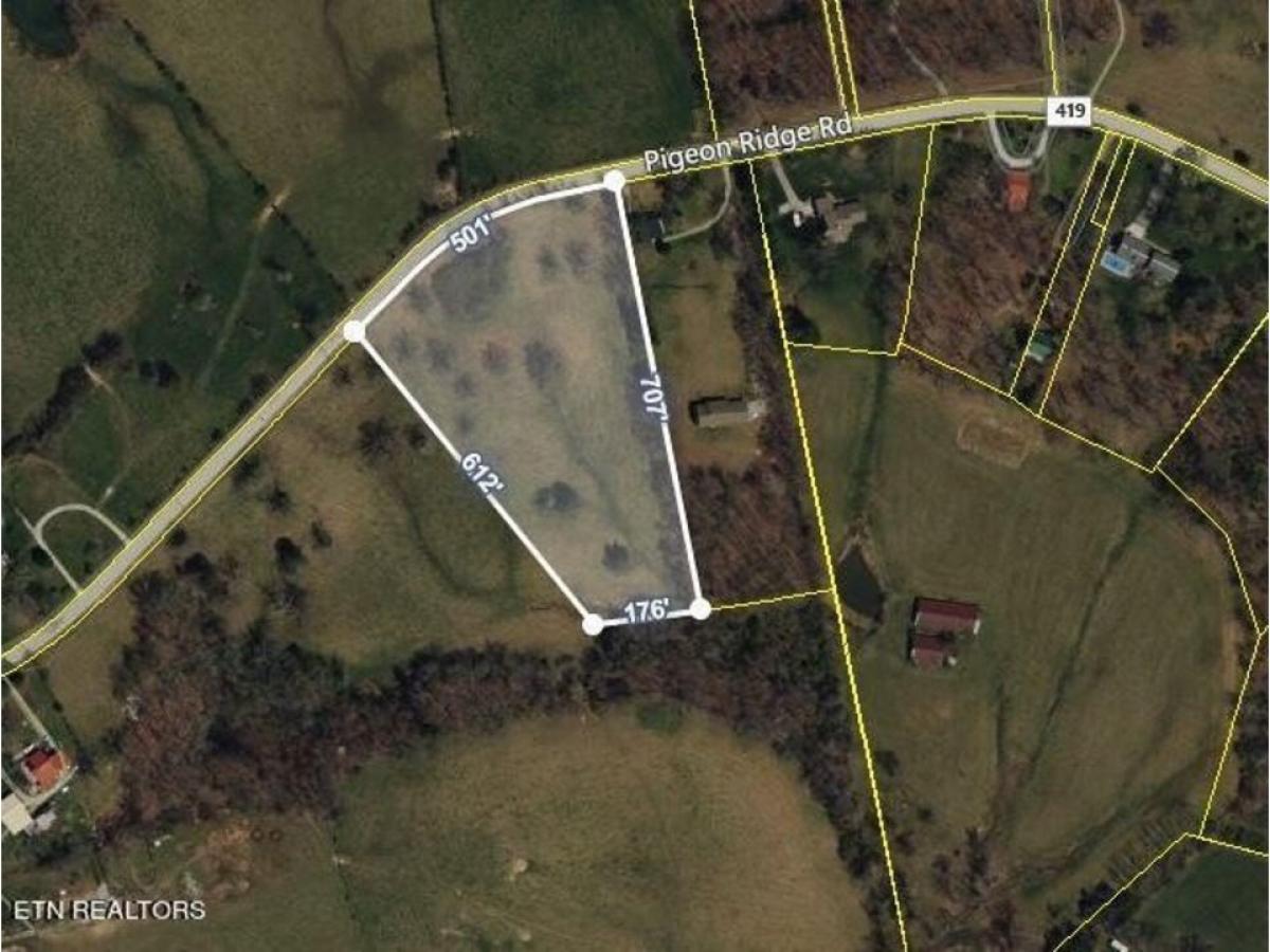 Picture of Residential Land For Sale in Crossville, Tennessee, United States