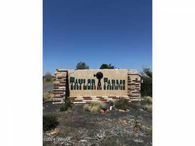 Residential Land For Sale in Taylor, Arizona