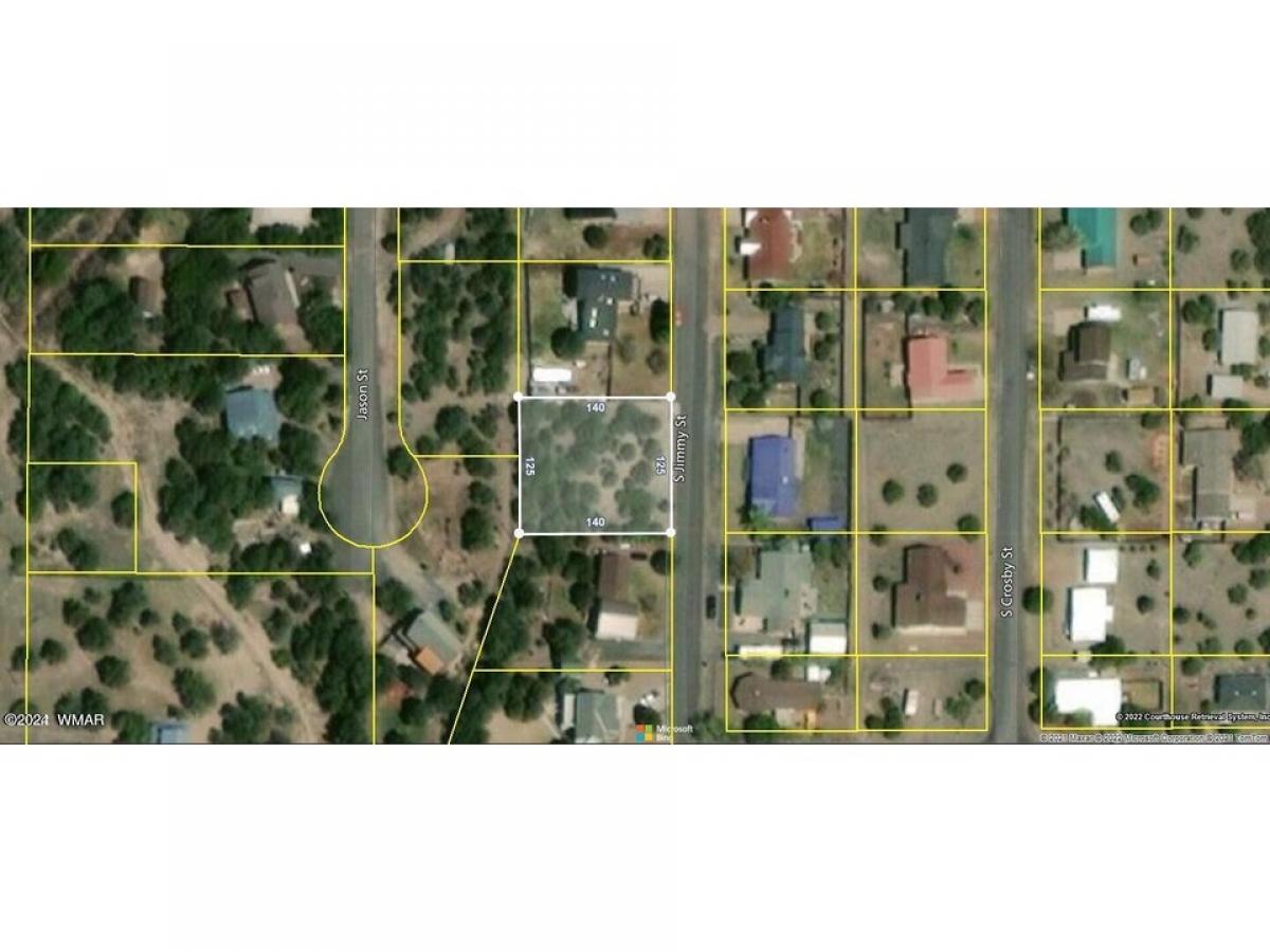 Picture of Residential Land For Sale in Eagar, Arizona, United States