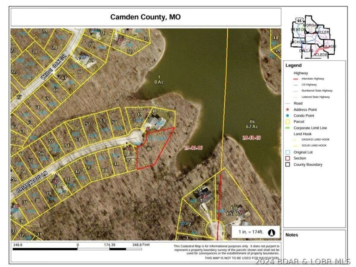 Picture of Residential Land For Sale in Lake Ozark, Missouri, United States