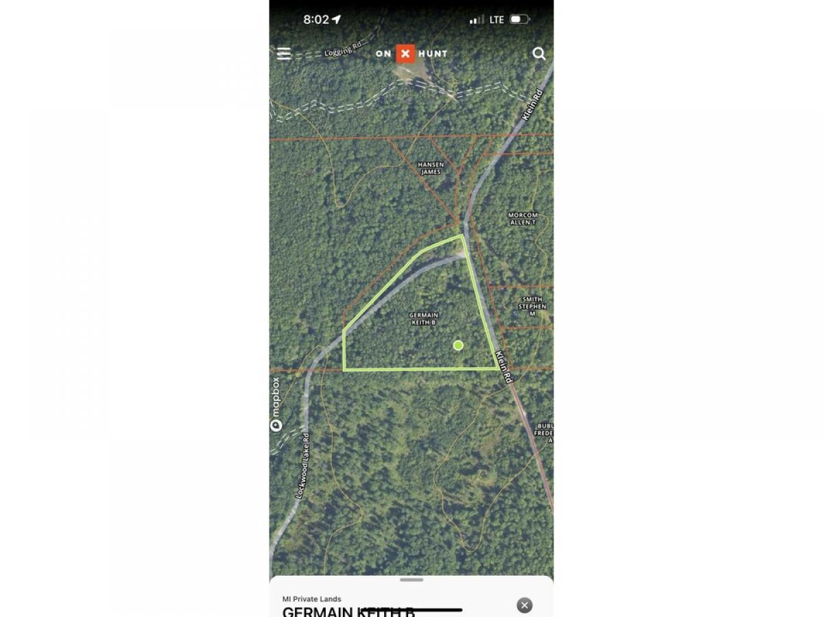 Picture of Residential Land For Sale in Hillman, Michigan, United States